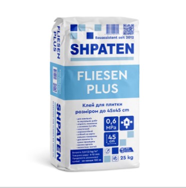 SHPATEN FLIESEN PLUS 25 кг Клей для плитки